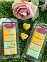 Load image into Gallery viewer, Lime, Basil and Mandarin wax melt snap bar