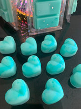 Load image into Gallery viewer, Cool Water individual heart melts (6)