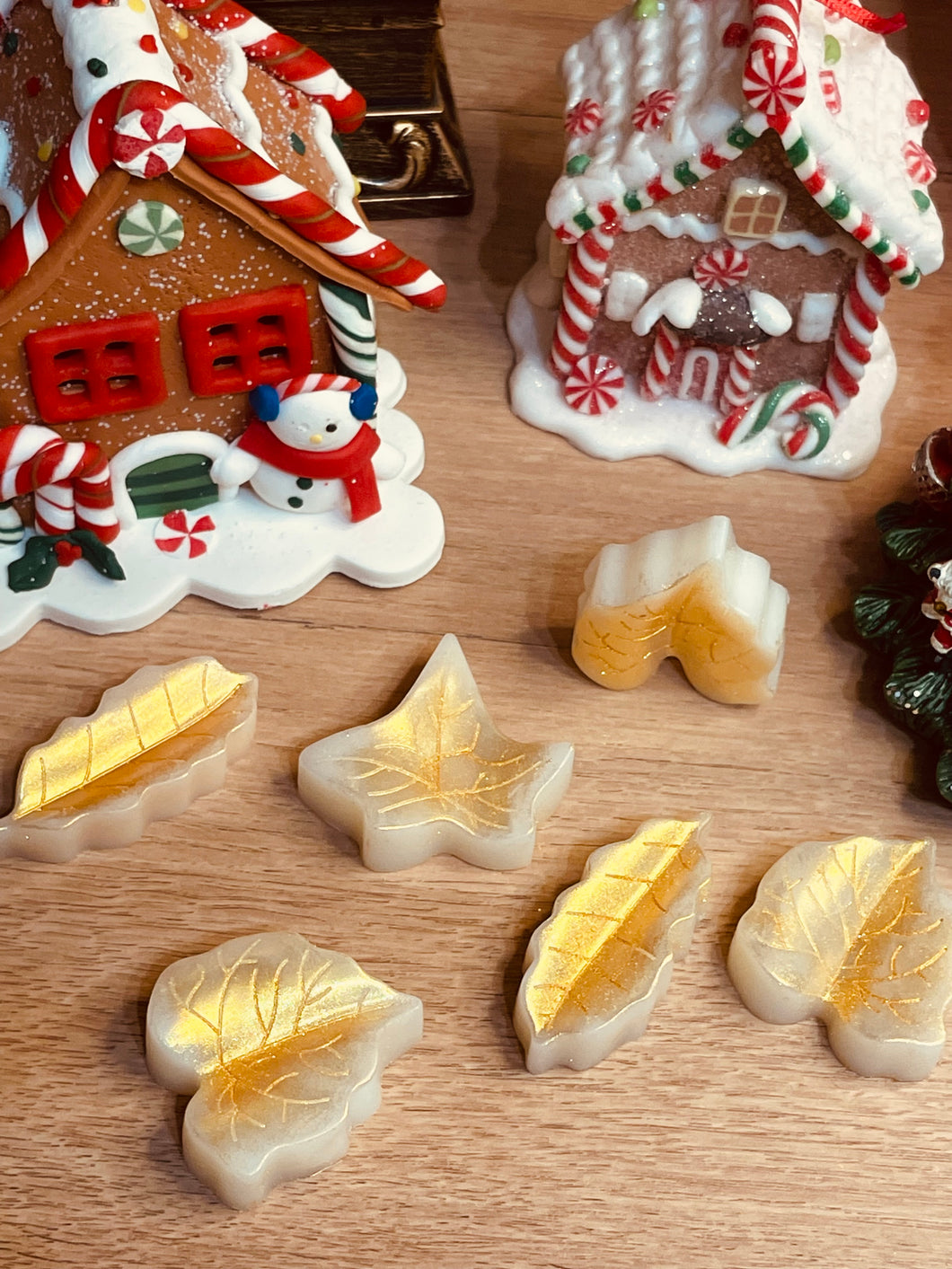 Cinnamon Vanilla individual leaf wax melts (6)