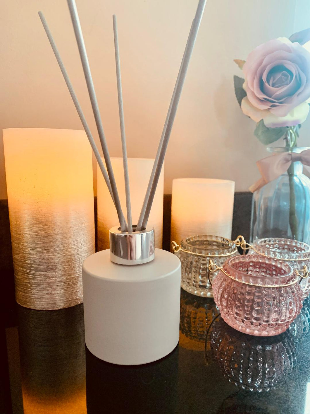 Reed Diffuser 100ml Grey - Select your scent