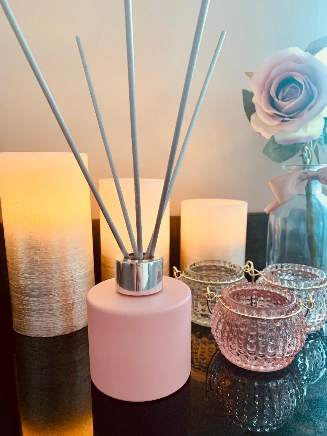 Pretty in Pink Reed Diffuser 100ml - Select your scent
