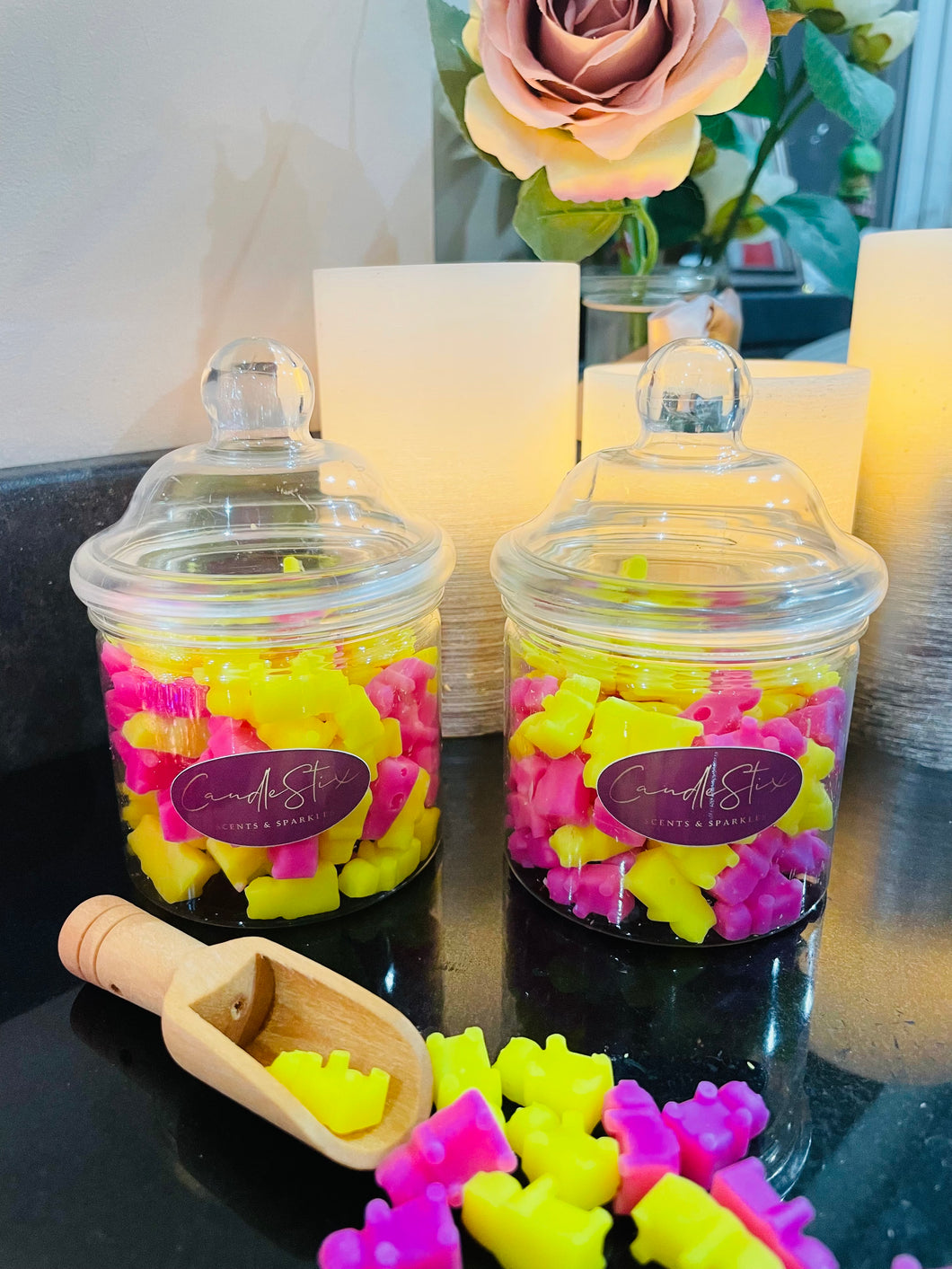 Scoopies Jar - Rhubarb & Custard