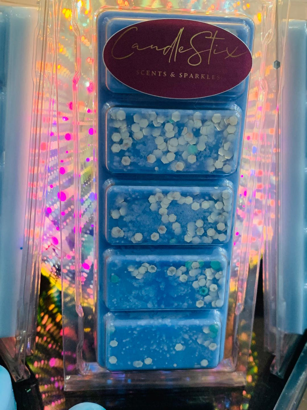 Ocean Shimmer wax melt snap bar (5 segment)